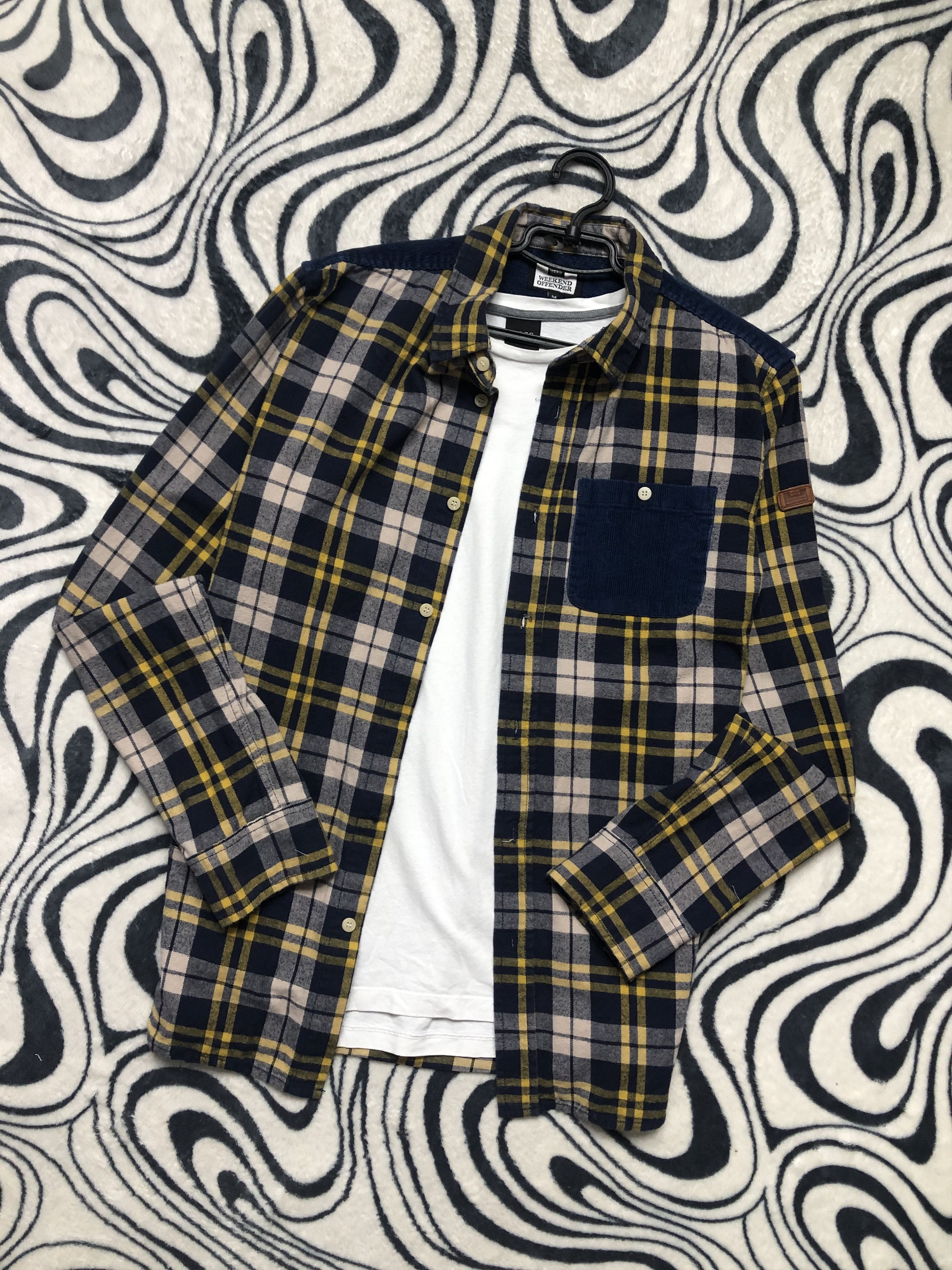 Flannel × Vintage Weekend Offender Flannel Vintage Mens Plaid Shirt Size US M / EU 48-50 / 2 - 1 Thumbnail