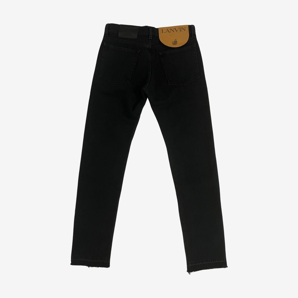Gallery Dept. × Lanvin *1115$* Lanvin x Gallery Dept Denim with Leather Patch Size US 33 - 3 Thumbnail
