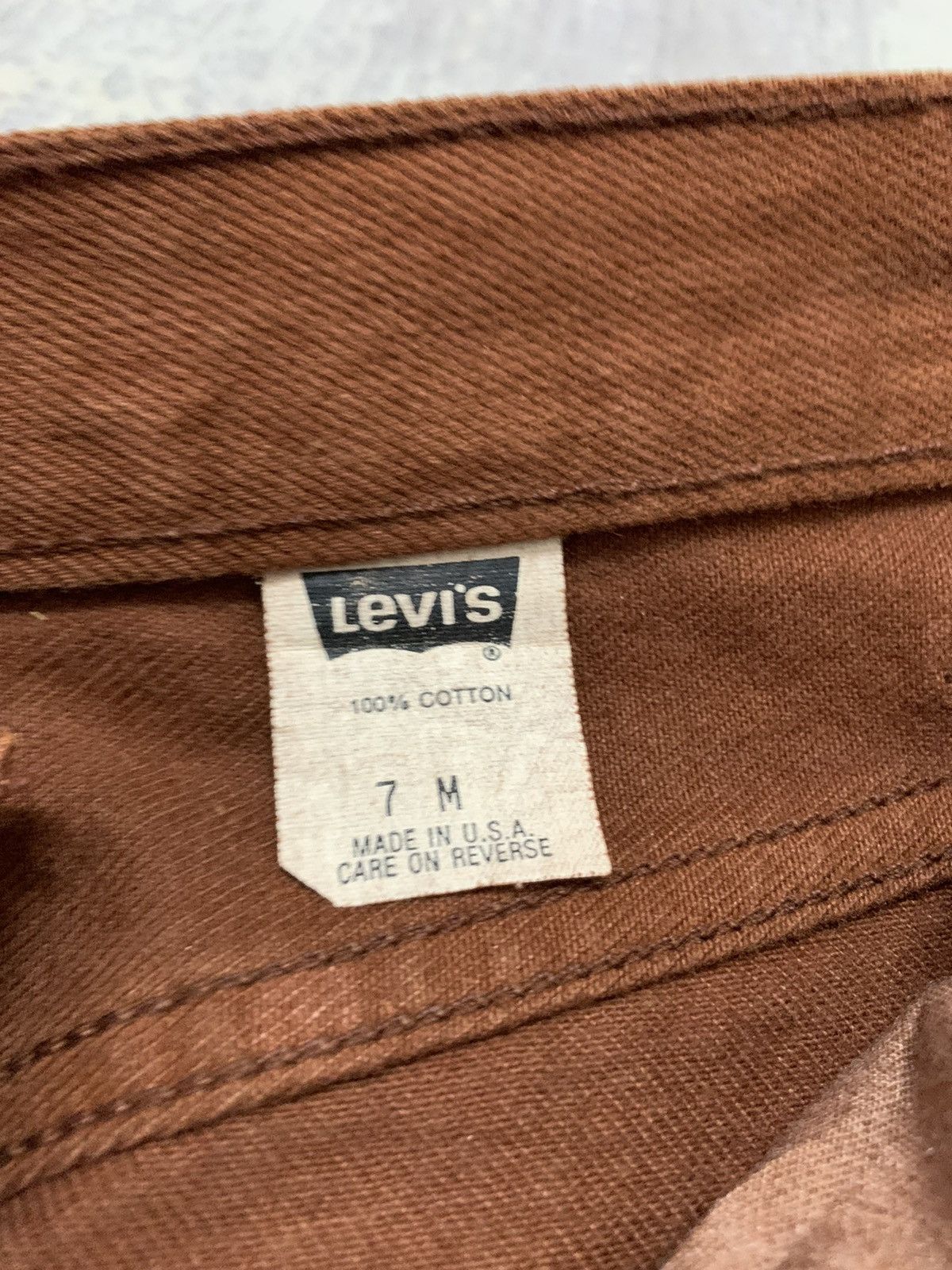 Levi's Vintage 90s Levis Denim Jeans Made In Usa 26x32.5 Size US 26 / EU 42 - 14 Thumbnail