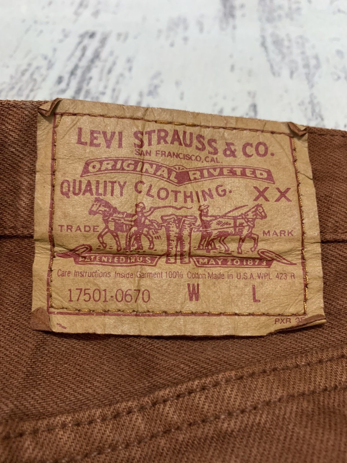 Levi's Vintage 90s Levis Denim Jeans Made In Usa 26x32.5 Size US 26 / EU 42 - 13 Thumbnail