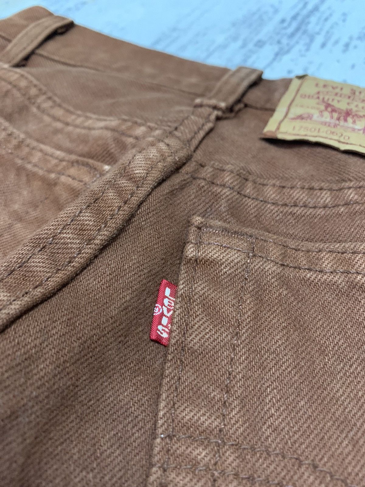 Levi's Vintage 90s Levis Denim Jeans Made In Usa 26x32.5 Size US 26 / EU 42 - 12 Thumbnail