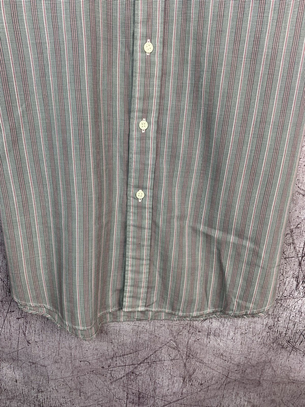 Vintage × Yves Saint Laurent Vintage Yves Saint Laurent Short Sleeve Shirt Size US L / EU 52-54 / 3 - 3 Thumbnail