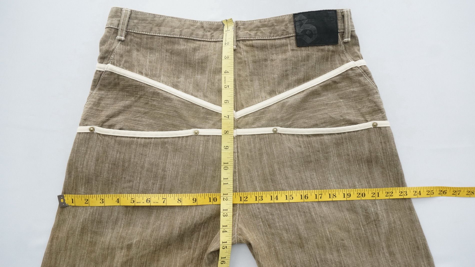 Japanese Brand SCANNER FUNDAMENTAL PRODUCT Denim Size US 34 / EU 50 - 16 Thumbnail