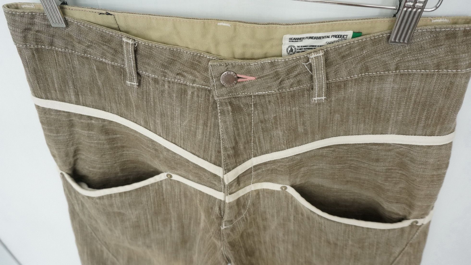 Japanese Brand SCANNER FUNDAMENTAL PRODUCT Denim Size US 34 / EU 50 - 8 Thumbnail