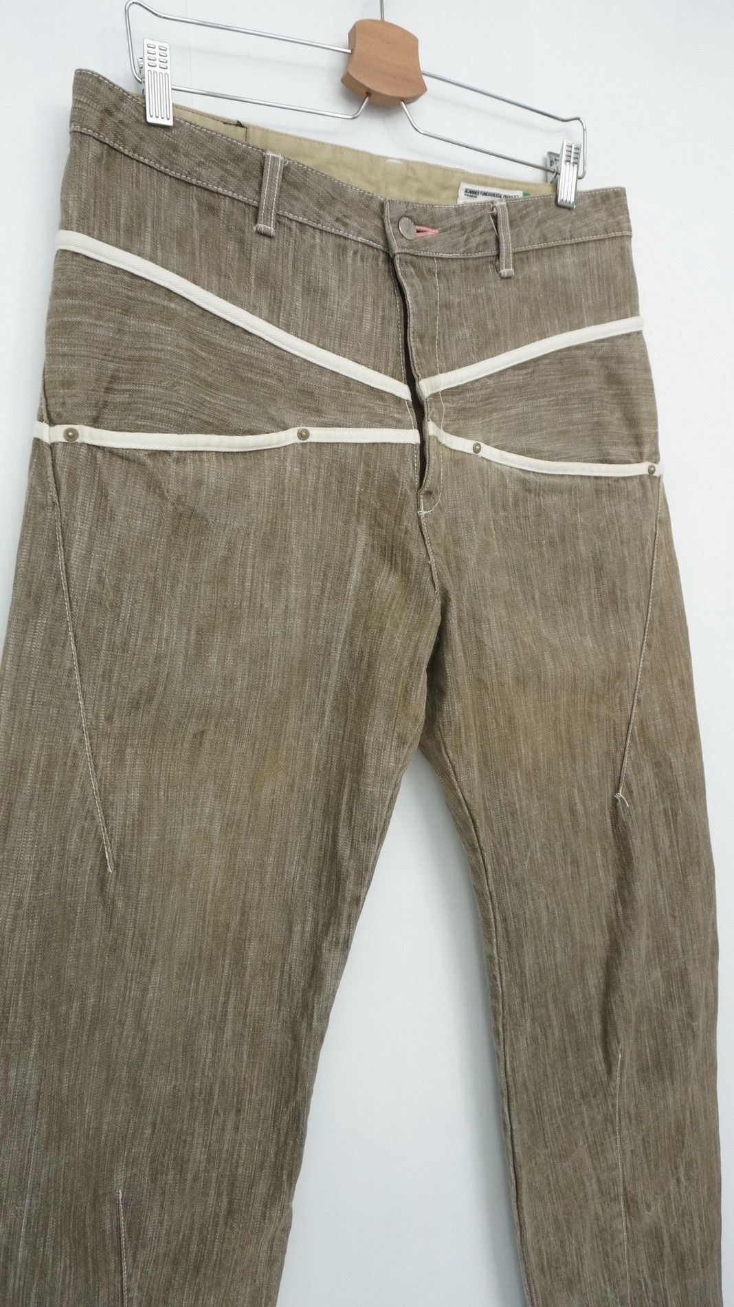 Japanese Brand SCANNER FUNDAMENTAL PRODUCT Denim Size US 34 / EU 50 - 7 Thumbnail