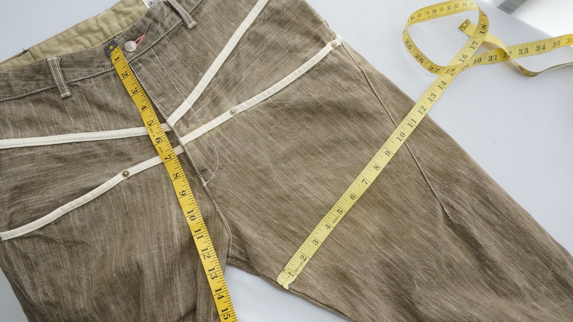 Japanese Brand SCANNER FUNDAMENTAL PRODUCT Denim Size US 34 / EU 50 - 13 Thumbnail