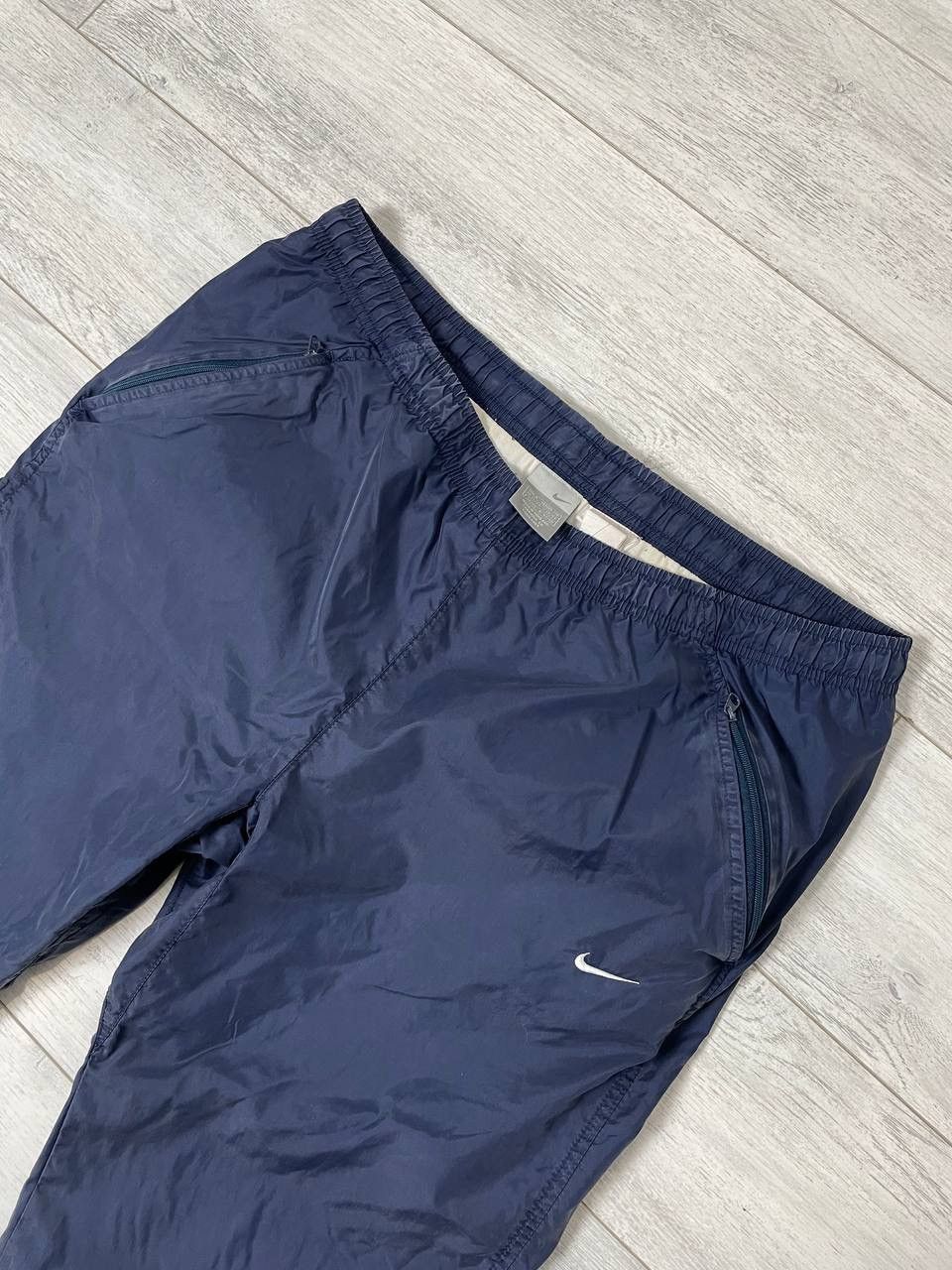 Nike × Vintage Very Rare 90s Vintage Nike Nylon Drill Track Pants Y2K Size US 34 / EU 50 - 7 Thumbnail