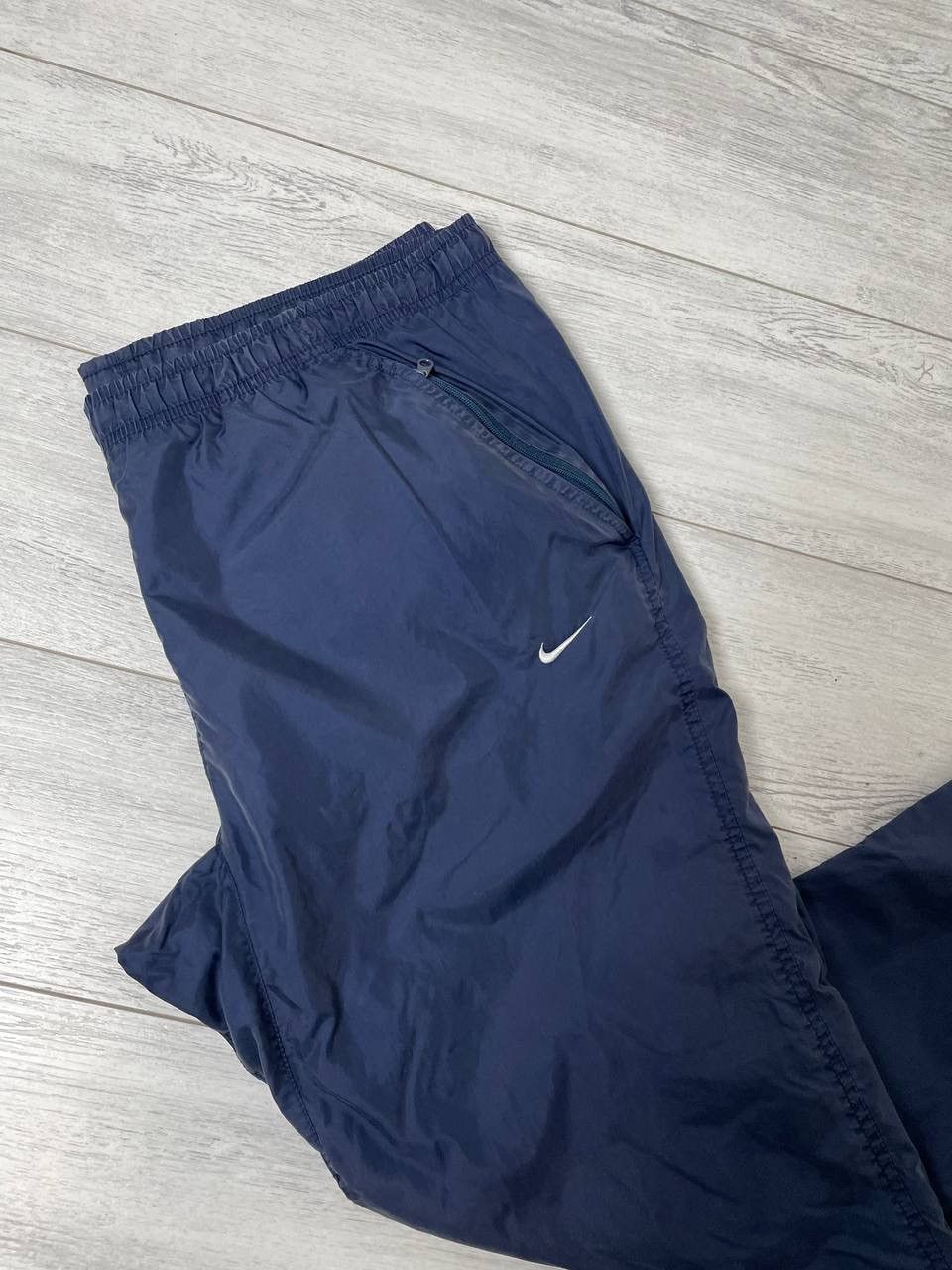 Nike × Vintage Very Rare 90s Vintage Nike Nylon Drill Track Pants Y2K Size US 34 / EU 50 - 3 Thumbnail