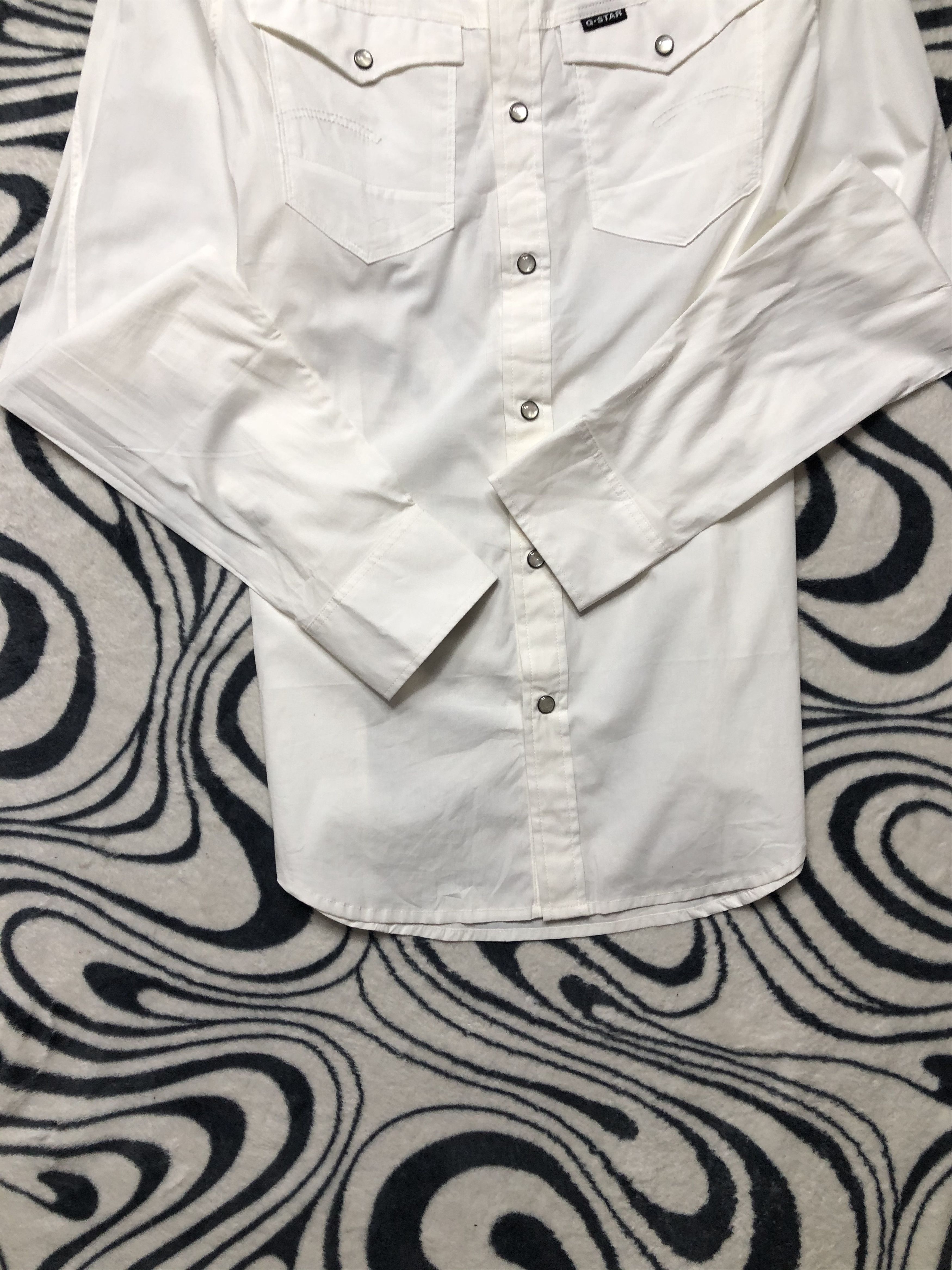 G-Star G Star Raw Vintage Mens Long Sleeve Shirt Size US L / EU 52-54 / 3 - 3 Thumbnail
