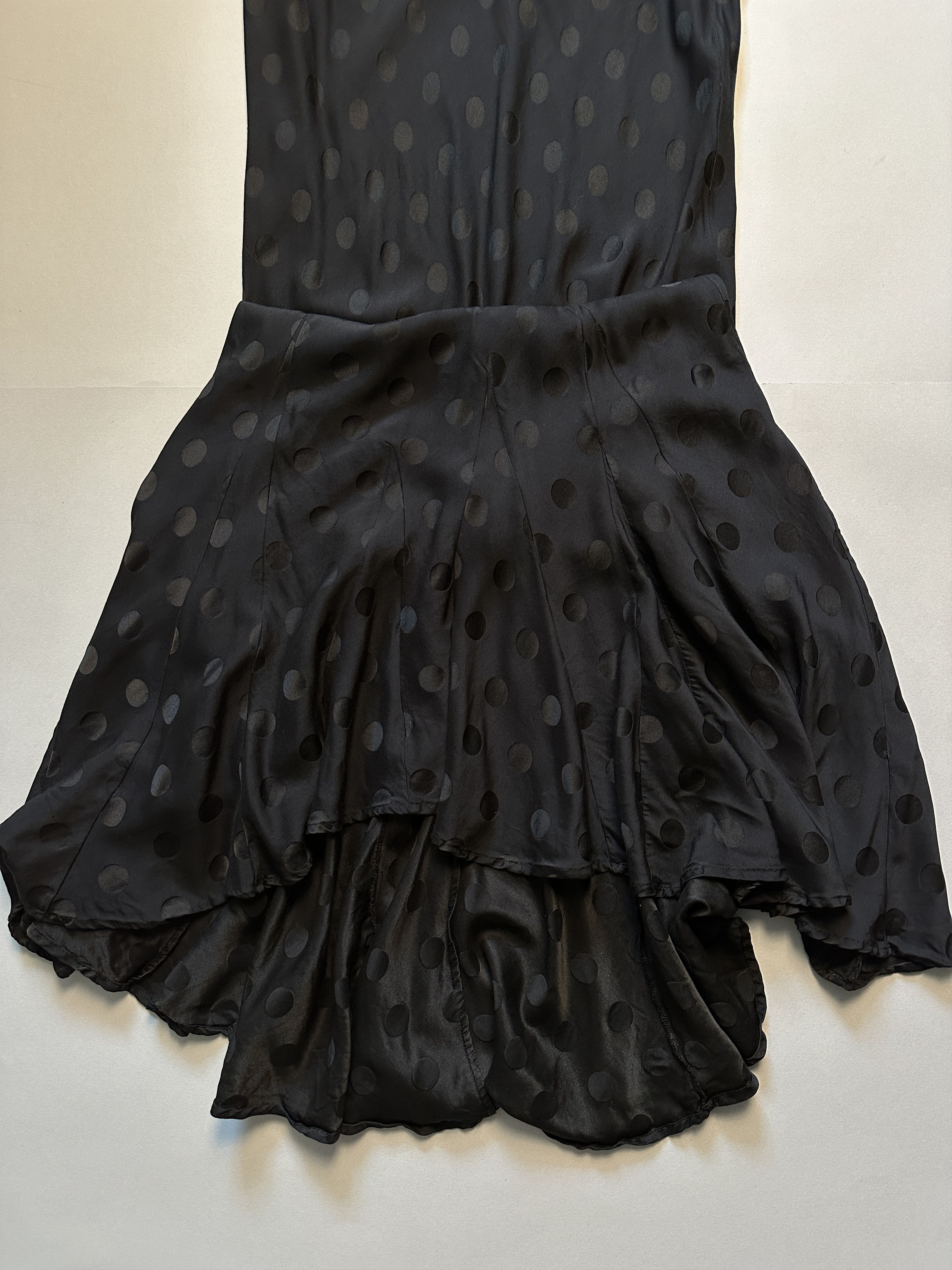 Haider Ackermann Haider Ackermann Polka Dot Silk Maxi Dress Size S / US 4 / IT 40 - 6 Thumbnail
