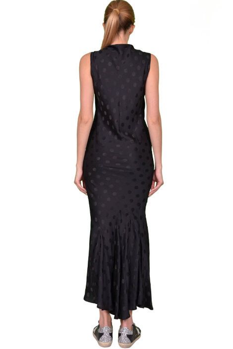 Haider Ackermann Haider Ackermann Polka Dot Silk Maxi Dress Size S / US 4 / IT 40 - 3 Thumbnail