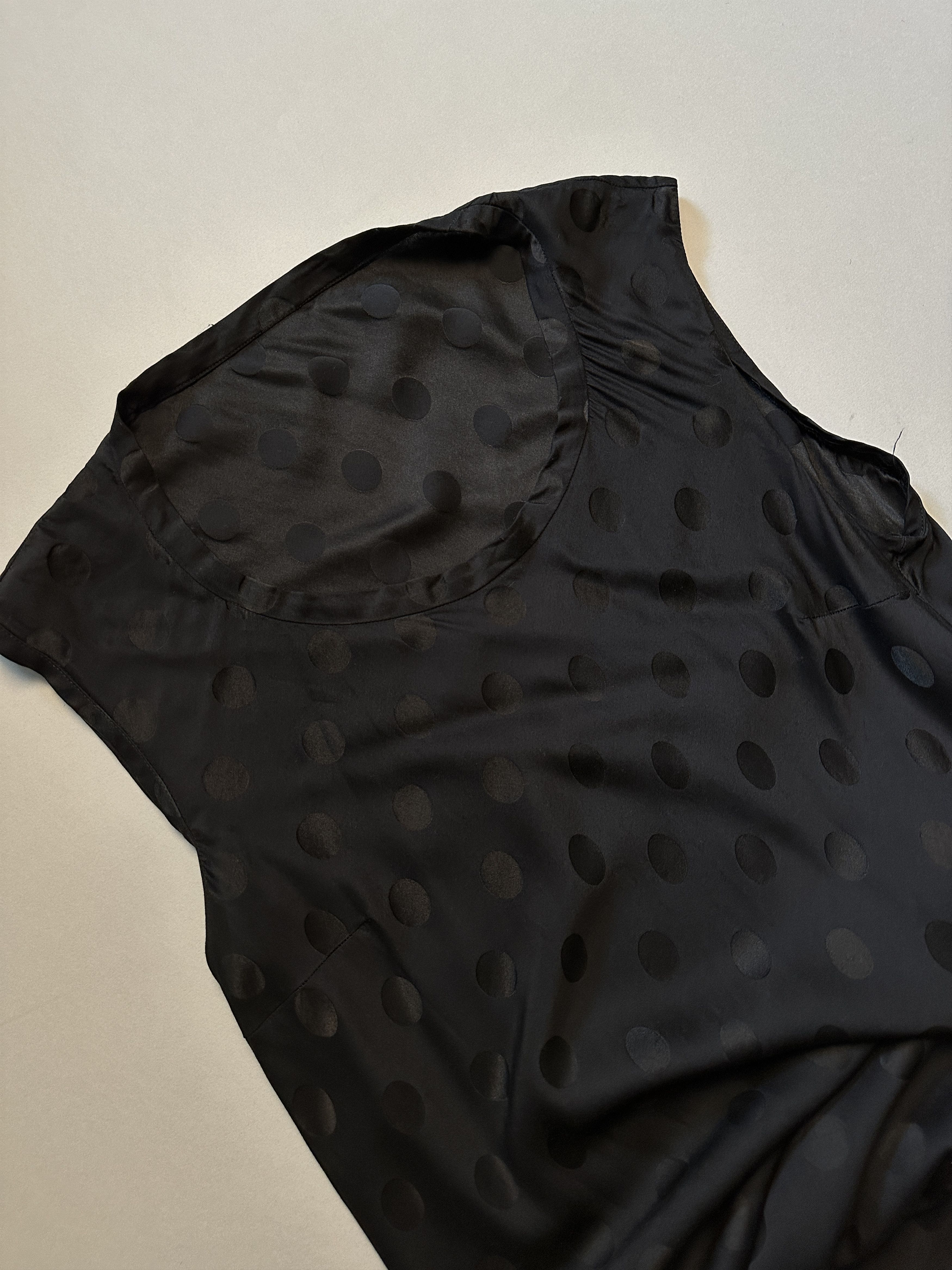 Haider Ackermann Haider Ackermann Polka Dot Silk Maxi Dress Size S / US 4 / IT 40 - 7 Thumbnail