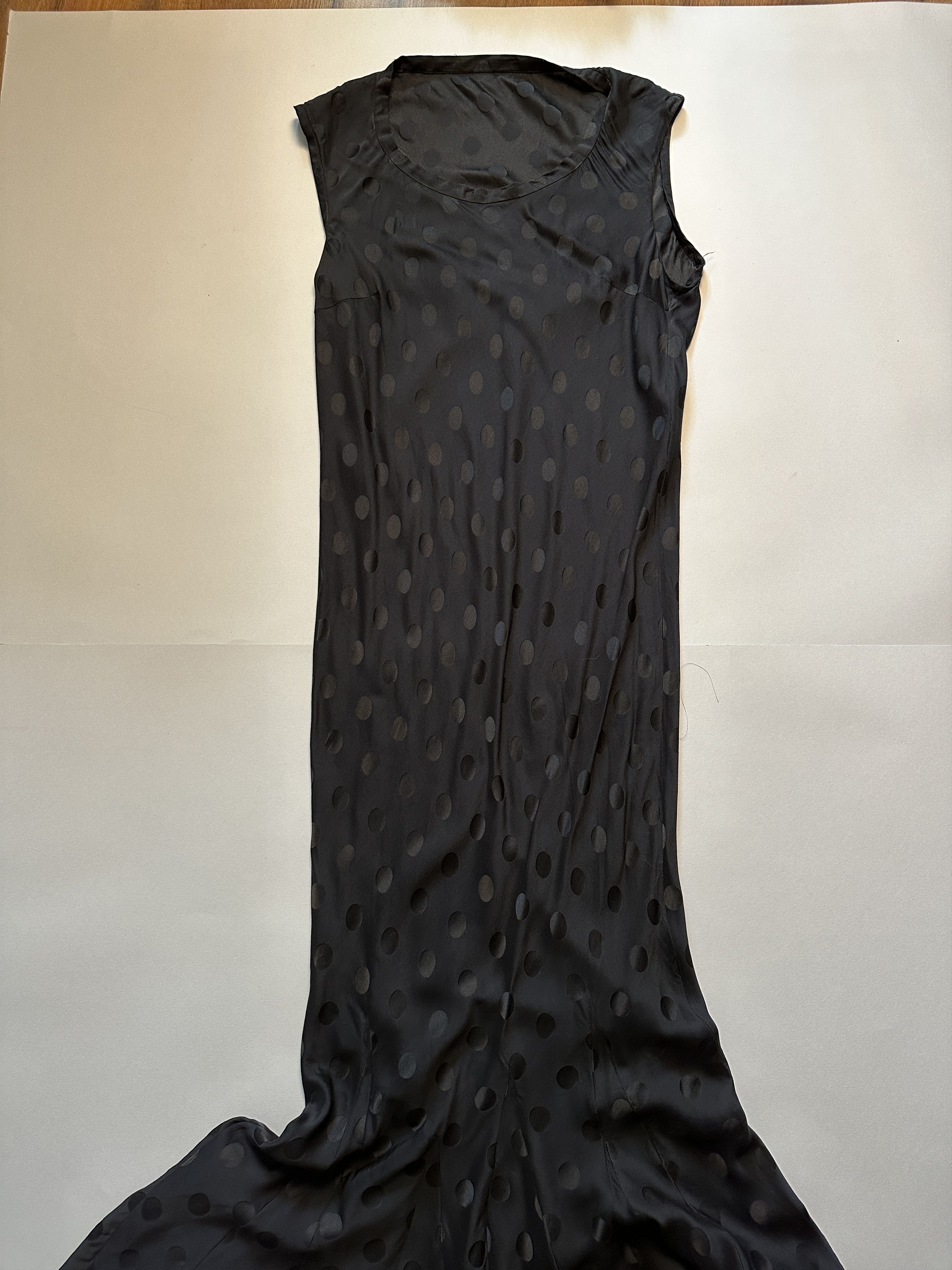Haider Ackermann Haider Ackermann Polka Dot Silk Maxi Dress Size S / US 4 / IT 40 - 5 Thumbnail