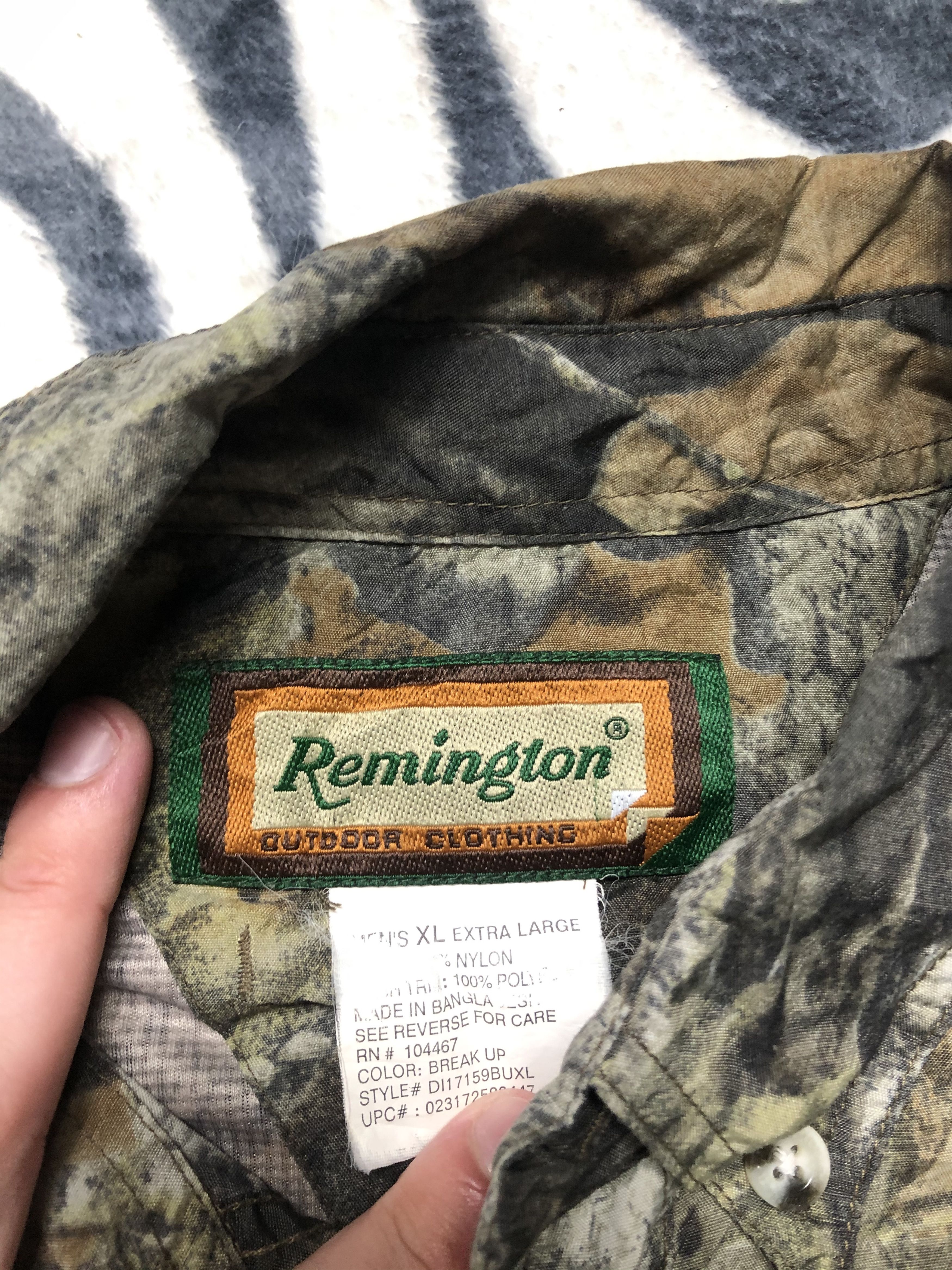 Realtree Remington Realtree Camo Hunting Vented Shirt Size US XL / EU 56 / 4 - 5 Thumbnail