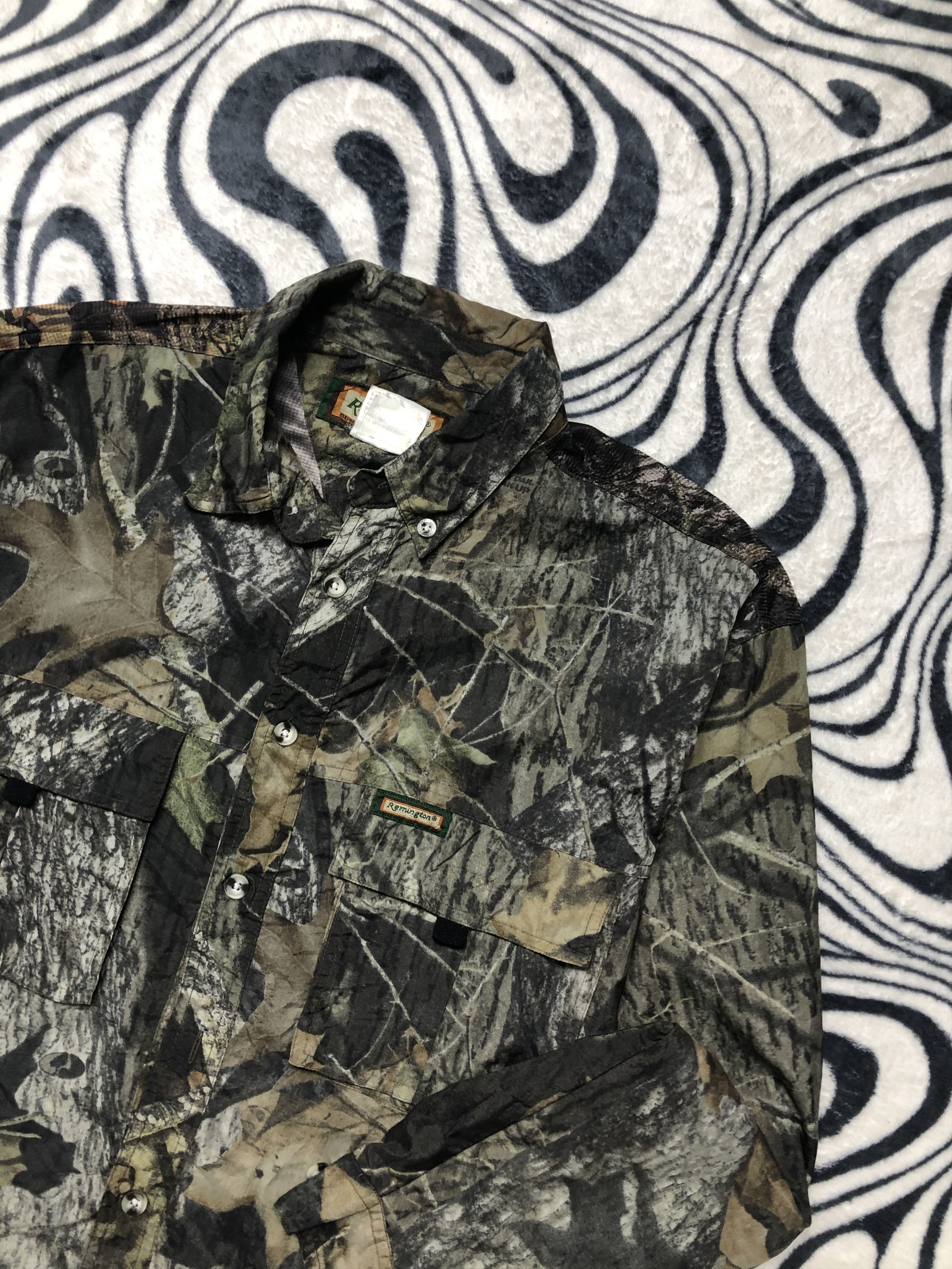 Realtree Remington Realtree Camo Hunting Vented Shirt Size US XL / EU 56 / 4 - 2 Thumbnail