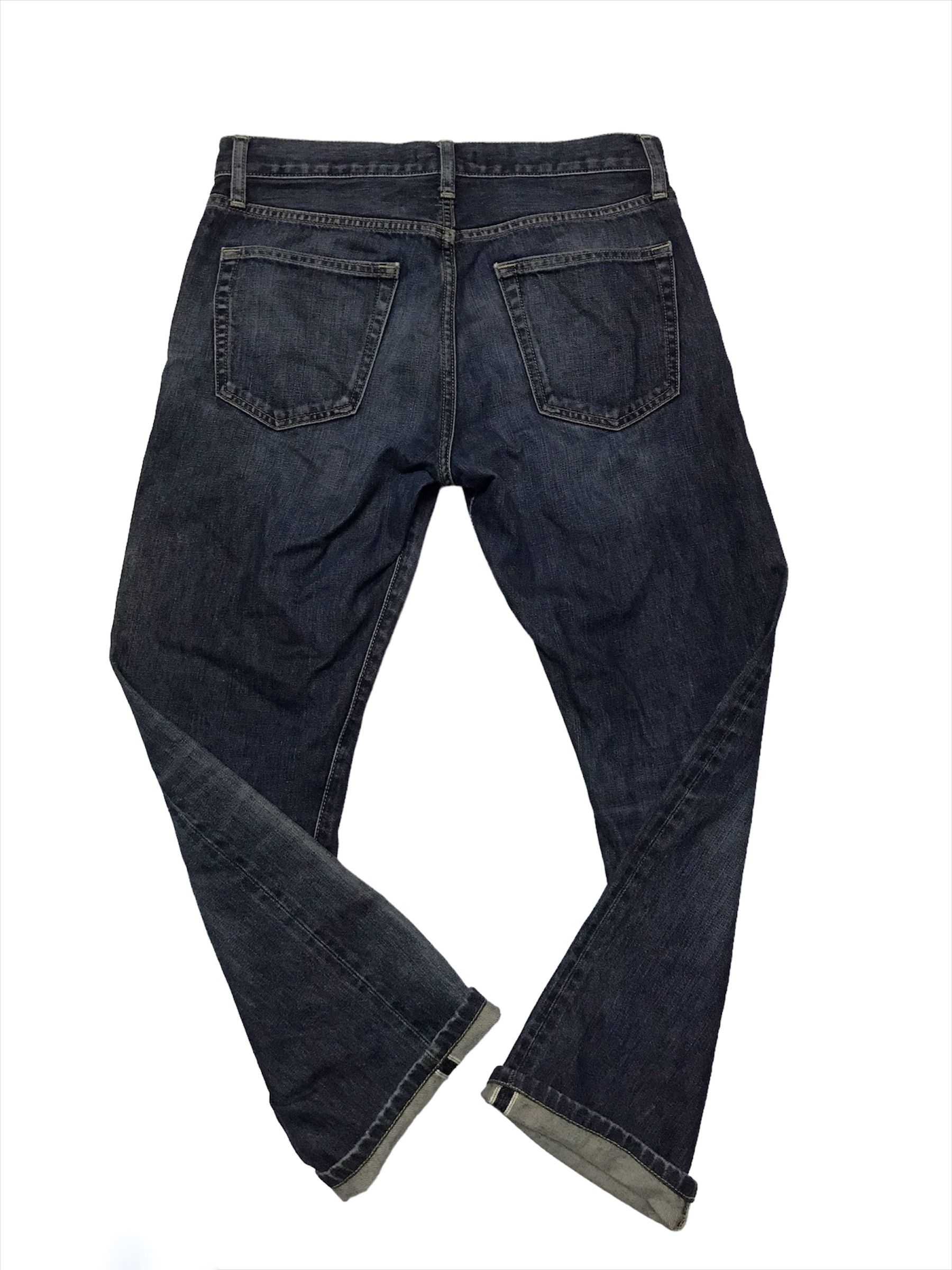 Uniqlo Uniqlo selvedge dark blue denim jeans Size US 30 / EU 46 - 5 Thumbnail