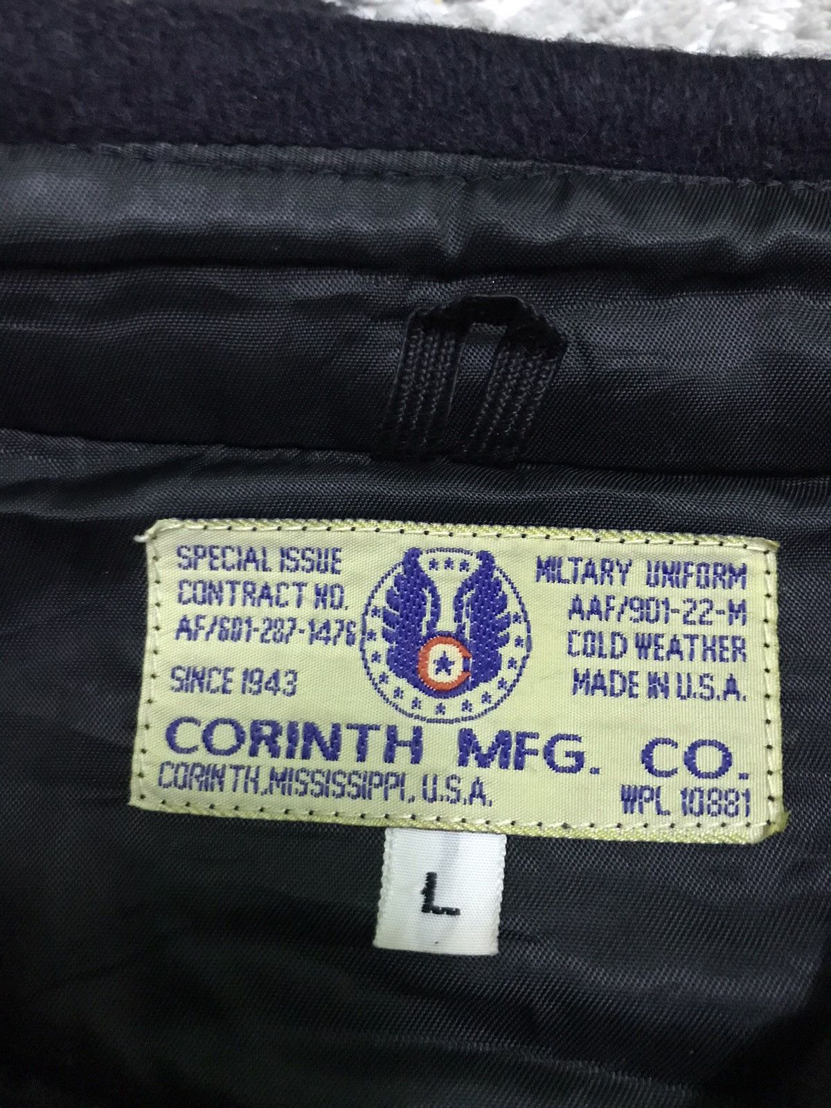 Vintage Vintage Corinth mfg military jacket Size US L / EU 52-54 / 3 - 7 Thumbnail