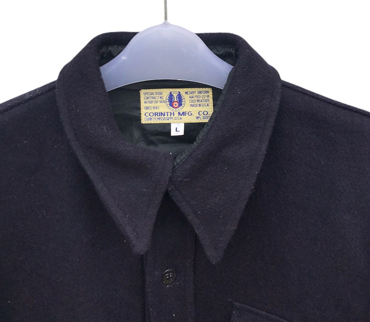 Vintage Vintage Corinth mfg military jacket Size US L / EU 52-54 / 3 - 2 Thumbnail