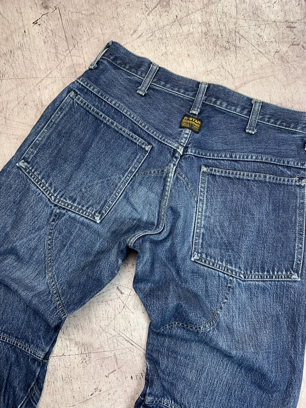 G-Star × Vintage G Star Raw Vintage Mens Denim Pants Jeans Size US 31 - 4 Thumbnail