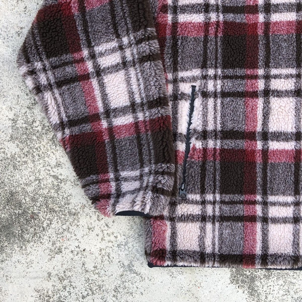Woolrich Woolen Mills Vintage Woolrich Checked Tartan Fleece Jacket Made In USA Size US L / EU 52-54 / 3 - 10 Thumbnail