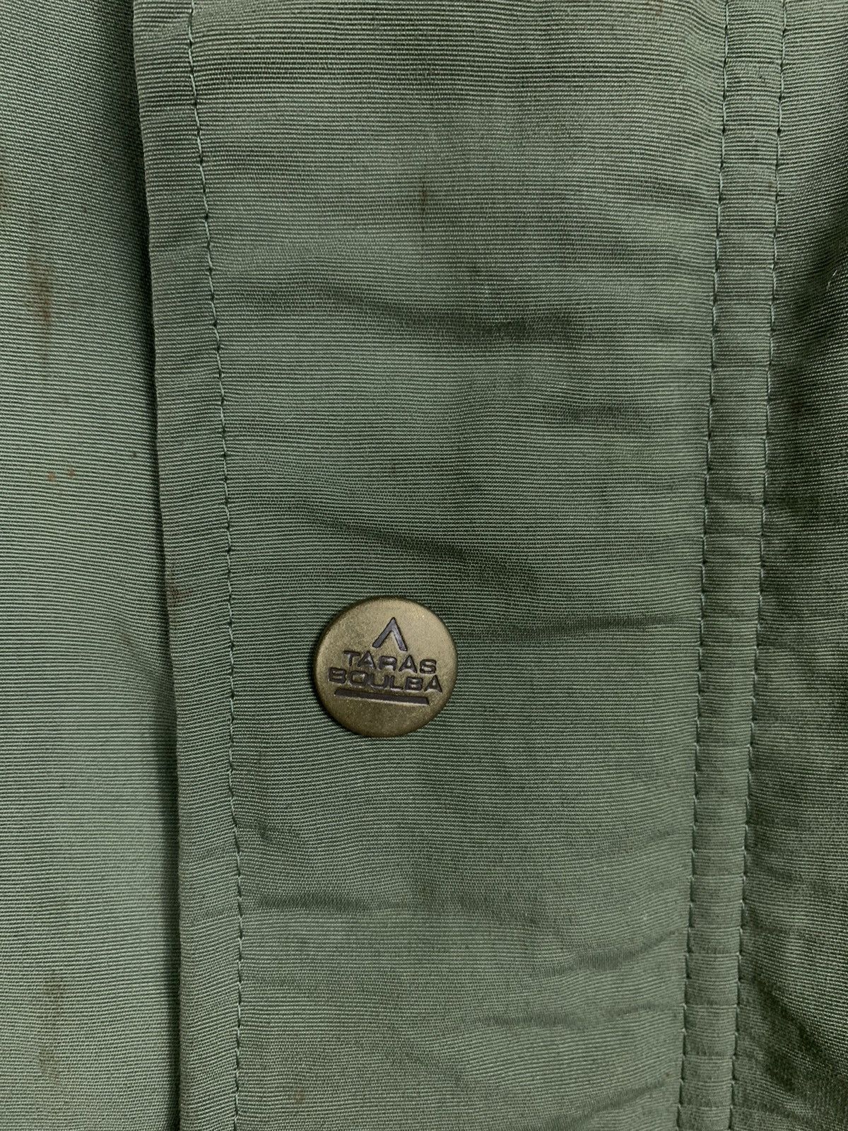 Asics Vintage Asics Taras Boulba Jacket Army Green Size US L / EU 52-54 / 3 - 3 Thumbnail