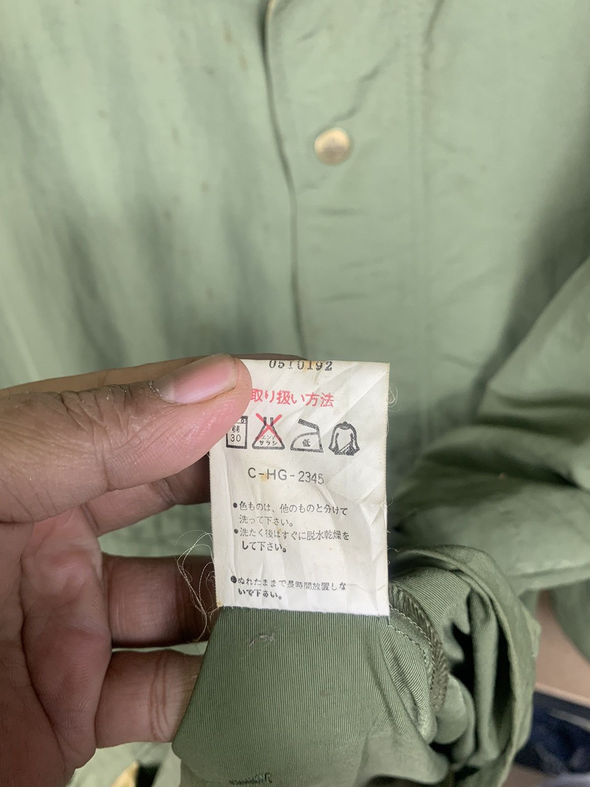 Asics Vintage Asics Taras Boulba Jacket Army Green Size US L / EU 52-54 / 3 - 8 Thumbnail