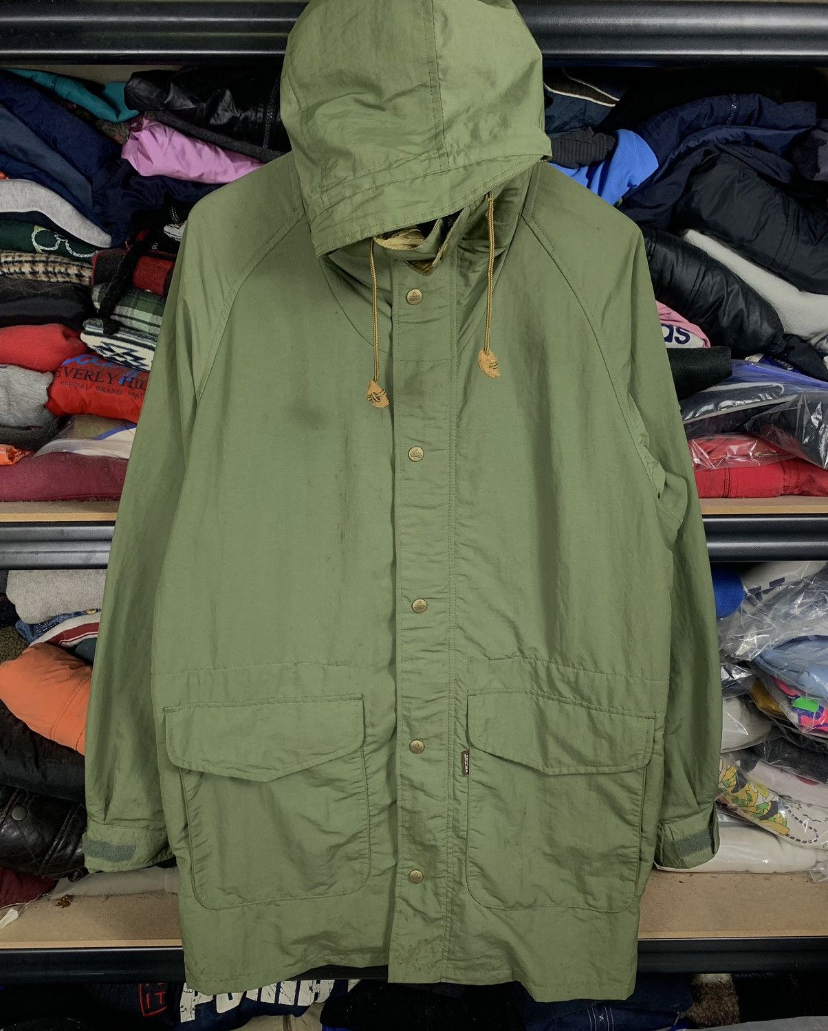 Asics Vintage Asics Taras Boulba Jacket Army Green Size US L / EU 52-54 / 3 - 1 Thumbnail