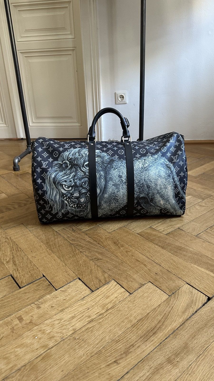 Louis Vuitton SS17 Chapman Collection Lion Keepall 55 - Ākaibu Store