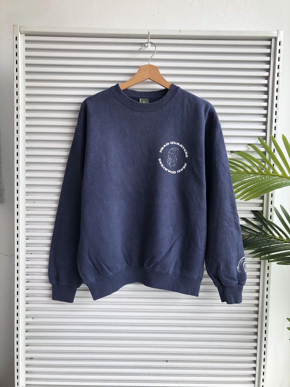 Japanese Brand × Vintage Vintage Head Quarters Crewneck / Travis Flacko Scott Size US M / EU 48-50 / 2 - 3 Thumbnail