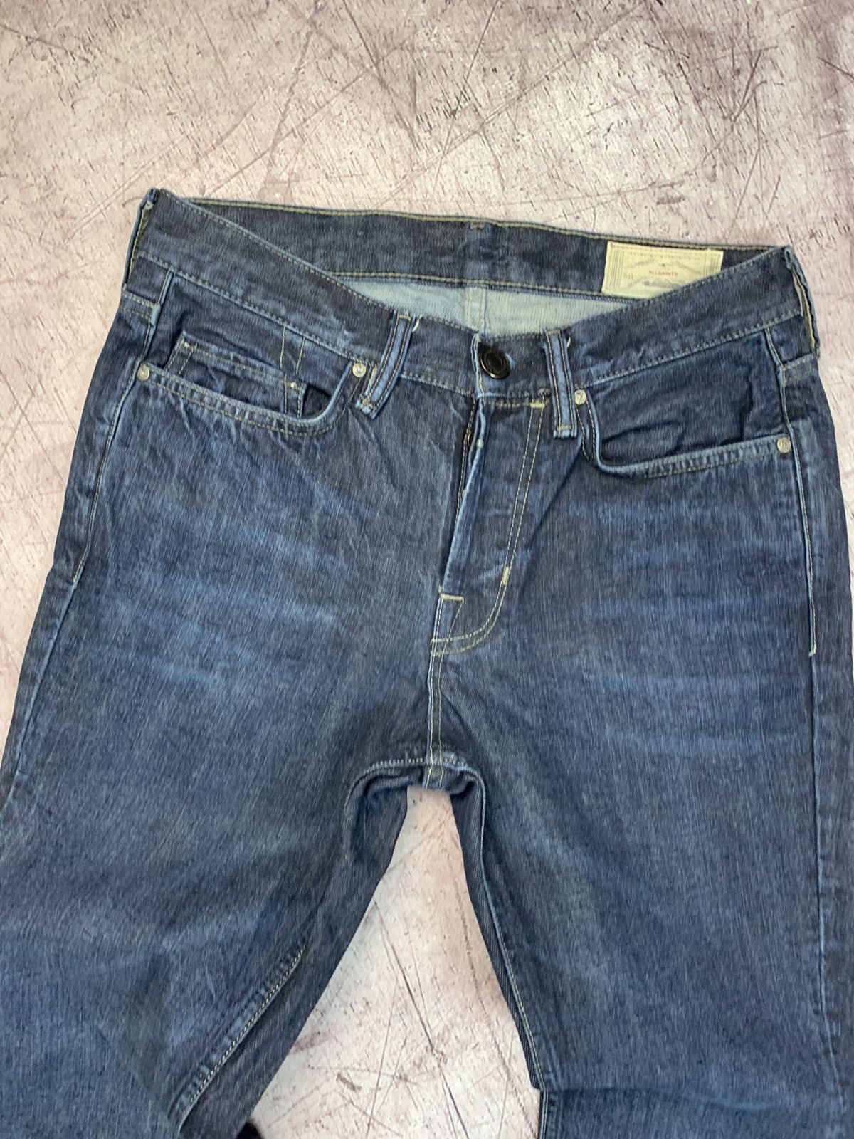 Allsaints × Vintage Allsaints Denim Jeans Gisapal Cigarette Pants Size US 30 / EU 46 - 5 Thumbnail