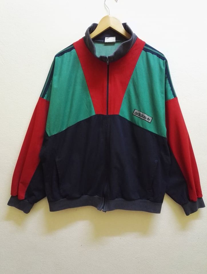 Adidas RARE🔥 ADIDAS JACKET MADE IN FRANCE Size US XL / EU 56 / 4 - 1 Thumbnail