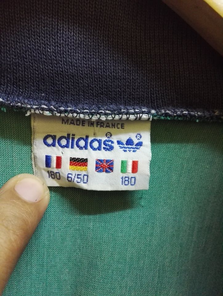 Adidas RARE🔥 ADIDAS JACKET MADE IN FRANCE Size US XL / EU 56 / 4 - 9 Thumbnail