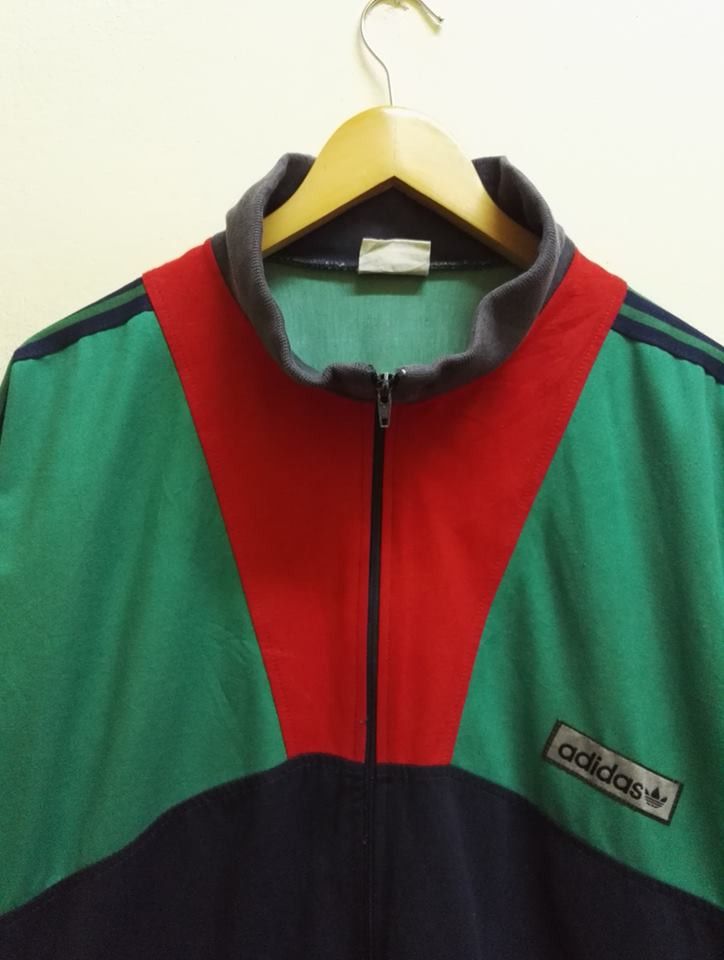 Adidas RARE🔥 ADIDAS JACKET MADE IN FRANCE Size US XL / EU 56 / 4 - 2 Thumbnail