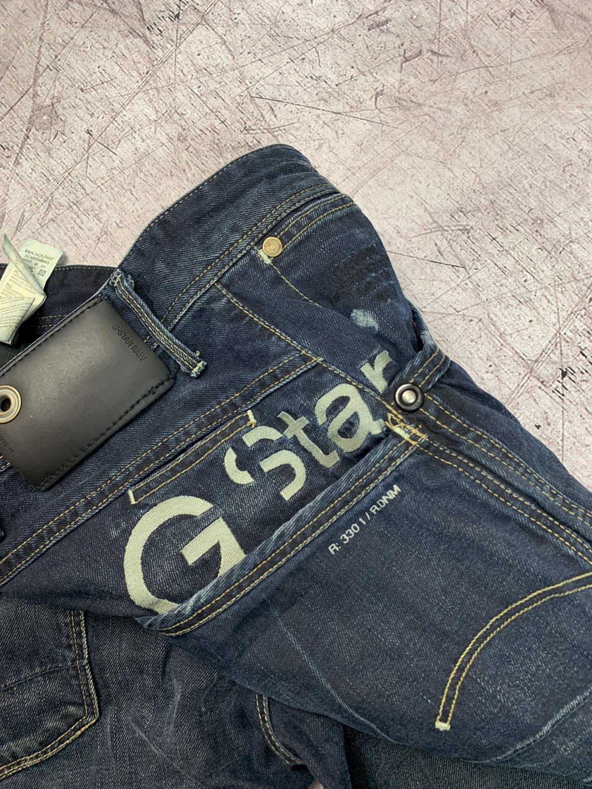 G-Star × Vintage G Star Raw Jeans Vintage Denim Pants Size US 32 / EU 48 - 5 Thumbnail