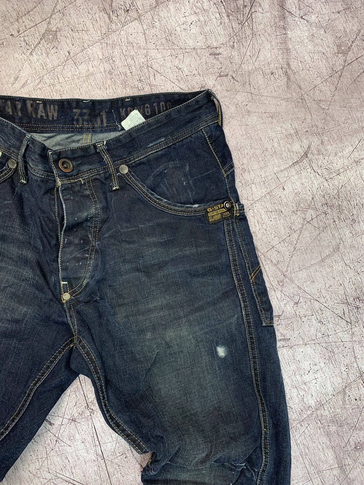 G-Star × Vintage G Star Raw Jeans Vintage Denim Pants Size US 32 / EU 48 - 14 Thumbnail