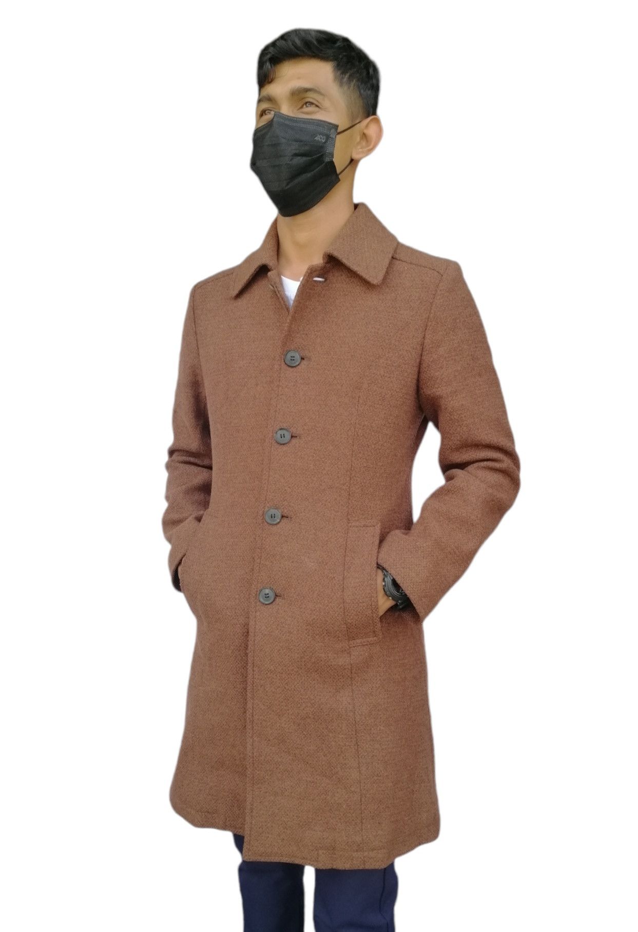Designer × Japanese Brand × Vintage Vintage Japanese Brand INED Wool Duster Jacket Size XS / US 0-2 / IT 36-38 - 6 Thumbnail
