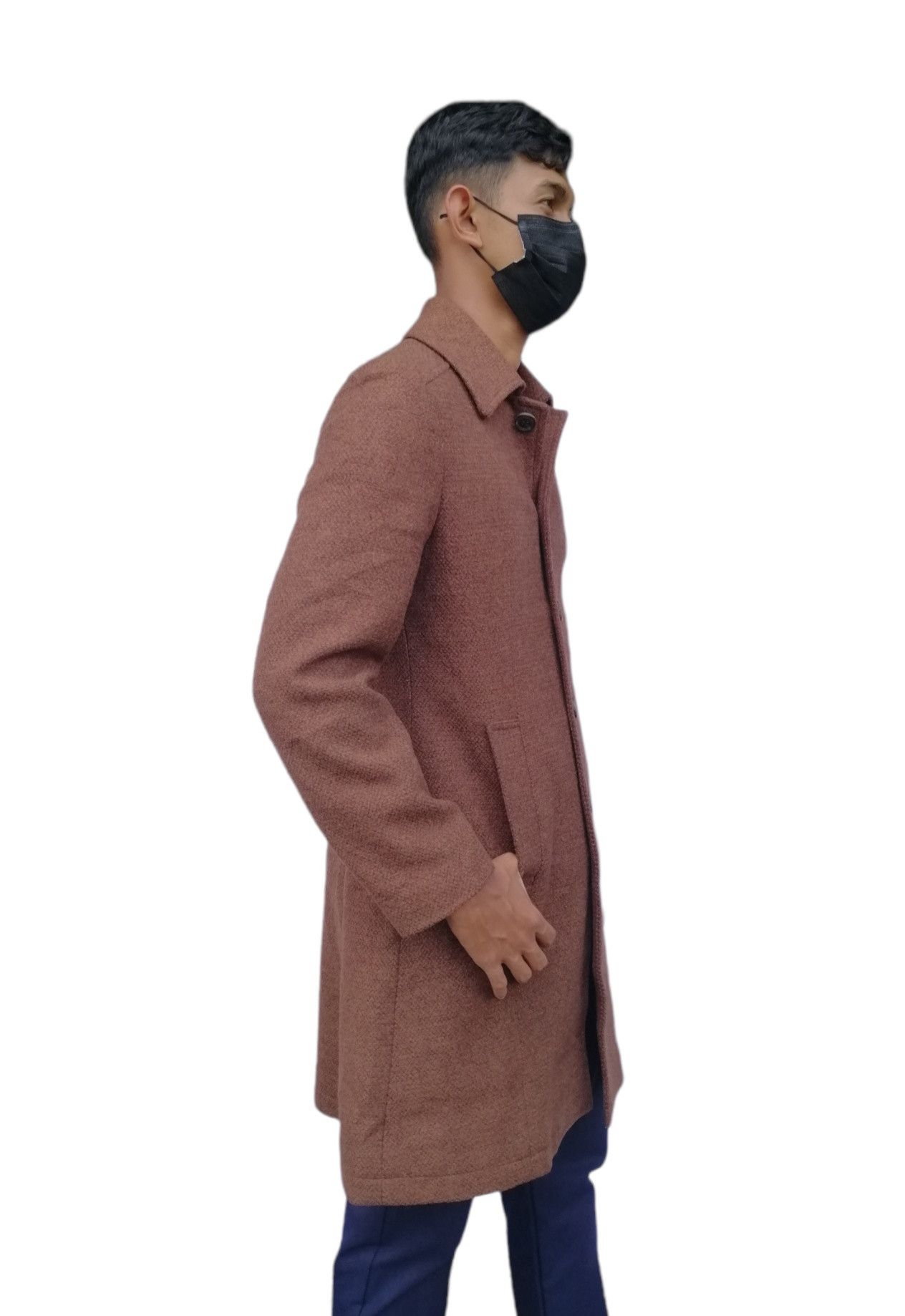 Designer × Japanese Brand × Vintage Vintage Japanese Brand INED Wool Duster Jacket Size XS / US 0-2 / IT 36-38 - 8 Thumbnail
