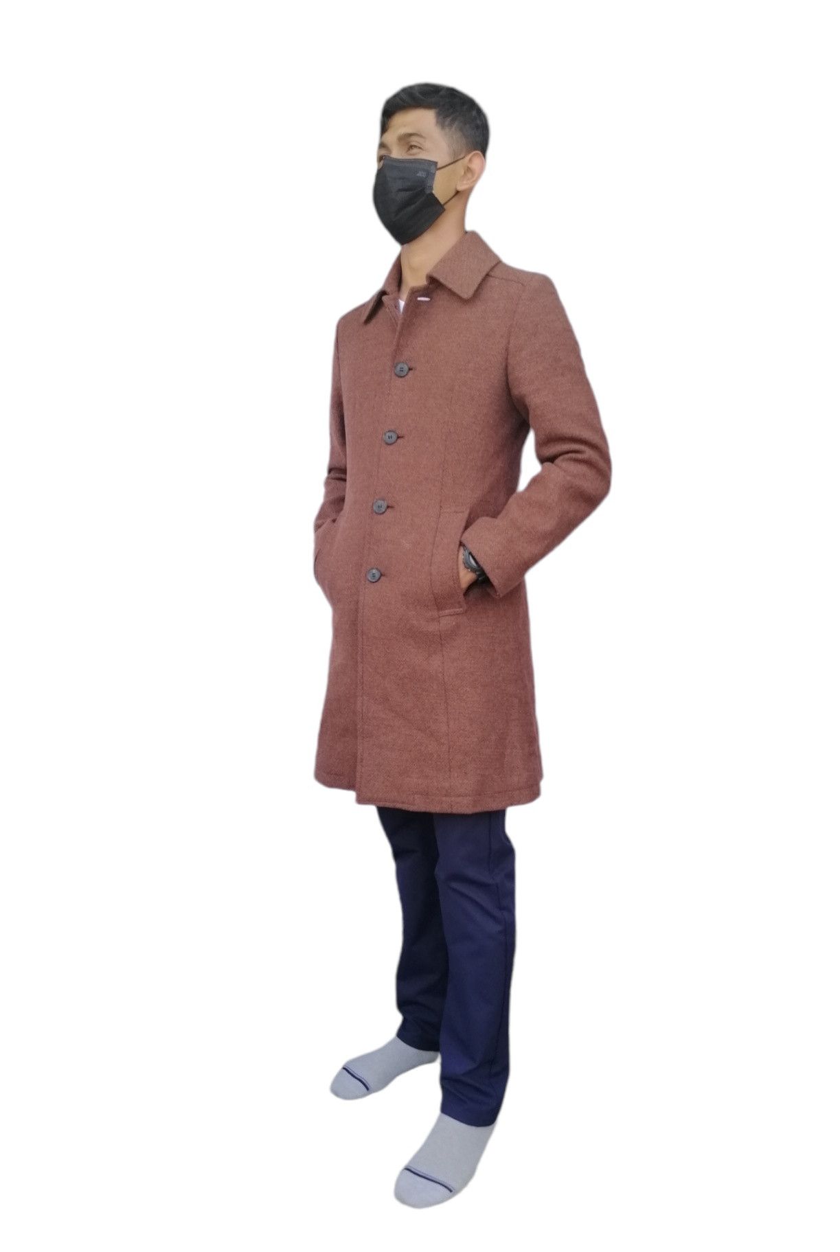 Designer × Japanese Brand × Vintage Vintage Japanese Brand INED Wool Duster Jacket Size XS / US 0-2 / IT 36-38 - 7 Thumbnail