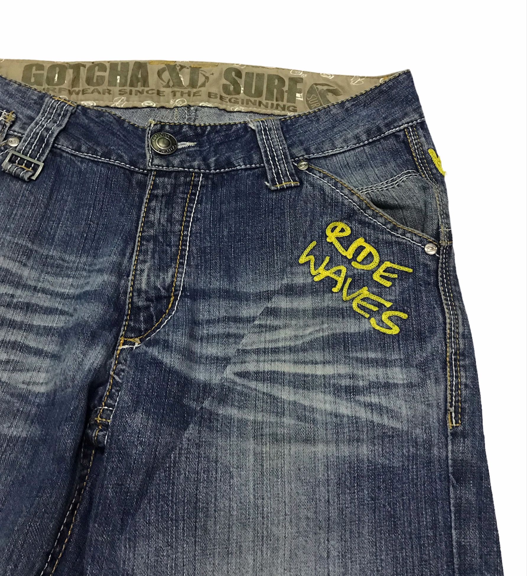 Gotcha Gotcha distressed denim jeans Size US 33 - 3 Thumbnail