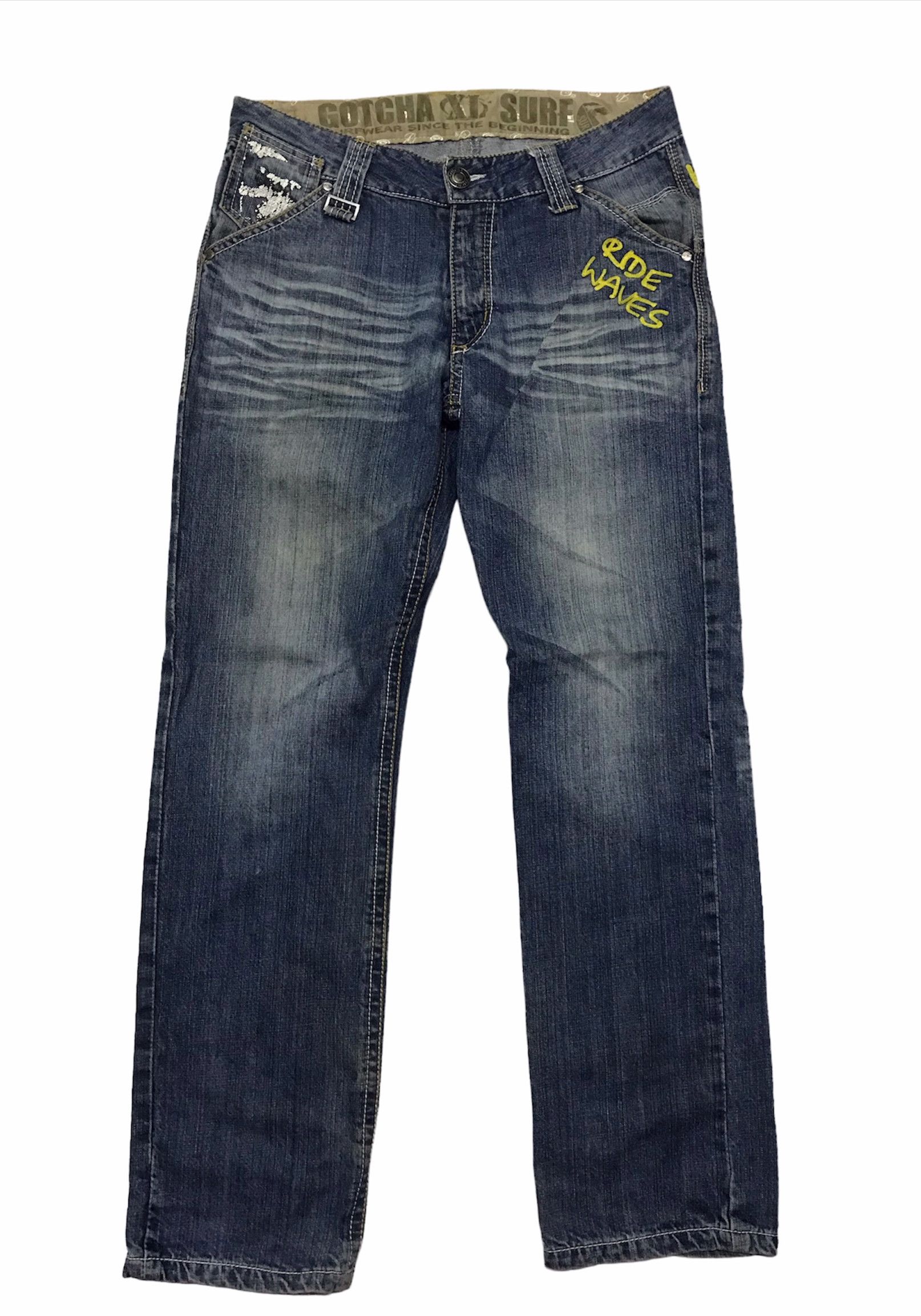 Gotcha Gotcha distressed denim jeans Size US 33 - 2 Thumbnail