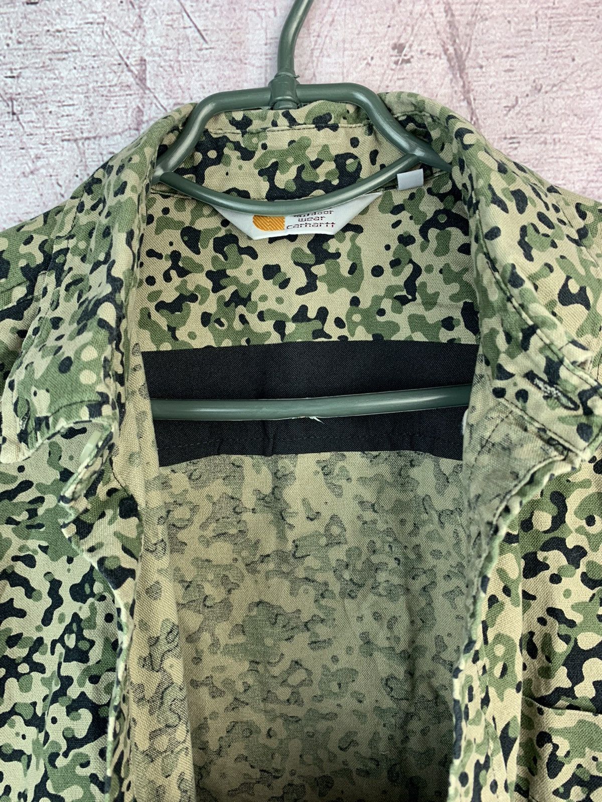 Carhartt × Vintage Carhartt Flannel Camo Y2K Shirt Size US M / EU 48-50 / 2 - 8 Thumbnail