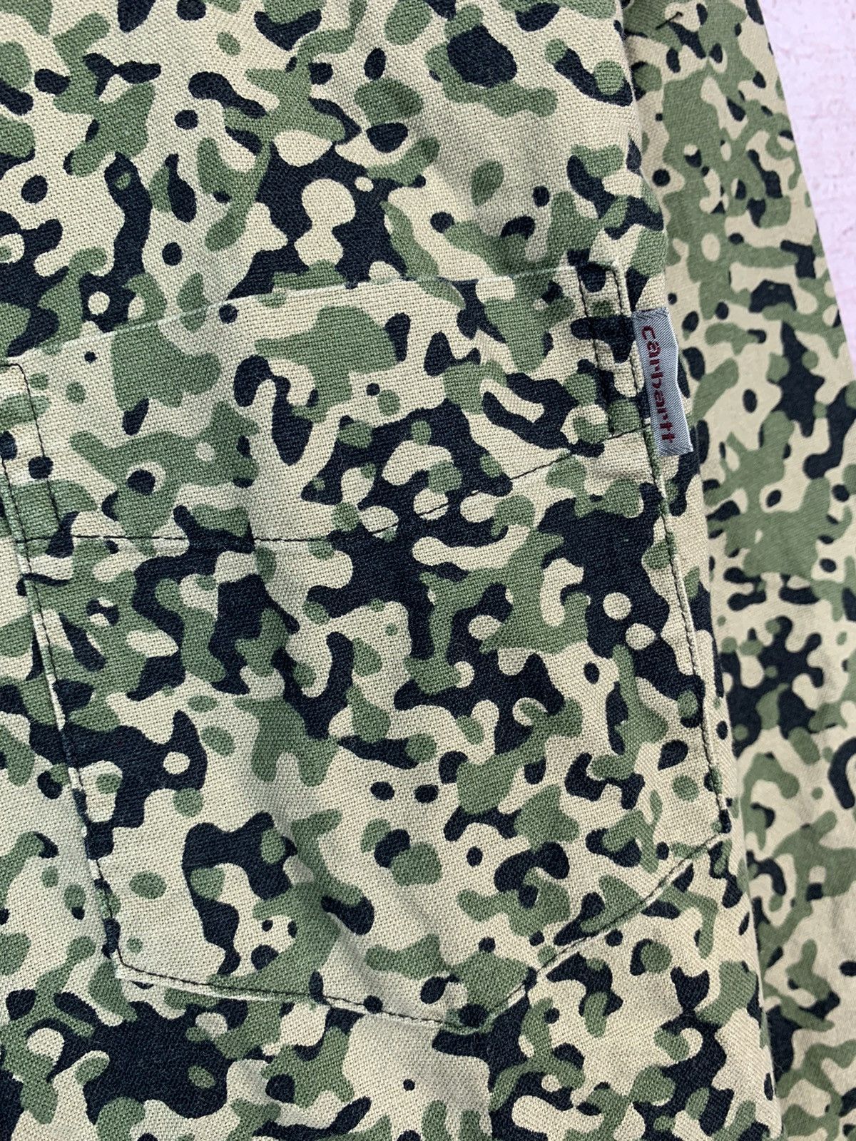 Carhartt × Vintage Carhartt Flannel Camo Y2K Shirt Size US M / EU 48-50 / 2 - 5 Thumbnail