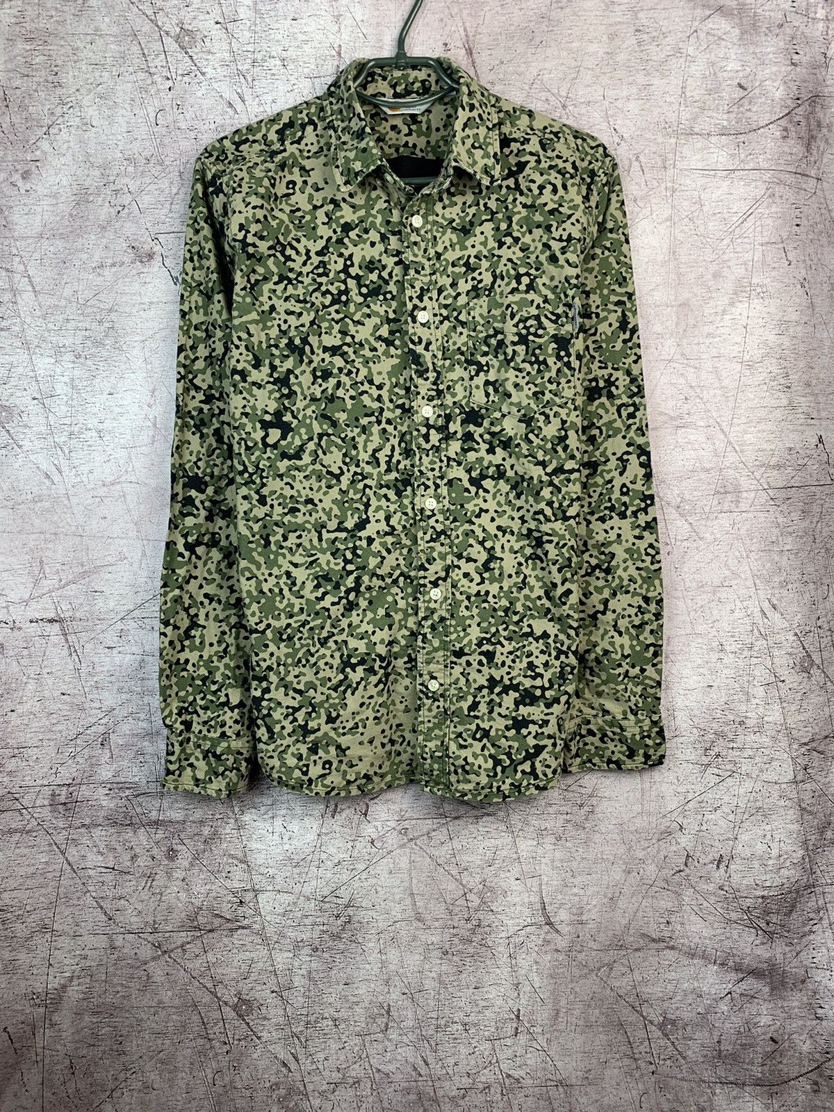 Carhartt × Vintage Carhartt Flannel Camo Y2K Shirt Size US M / EU 48-50 / 2 - 1 Thumbnail