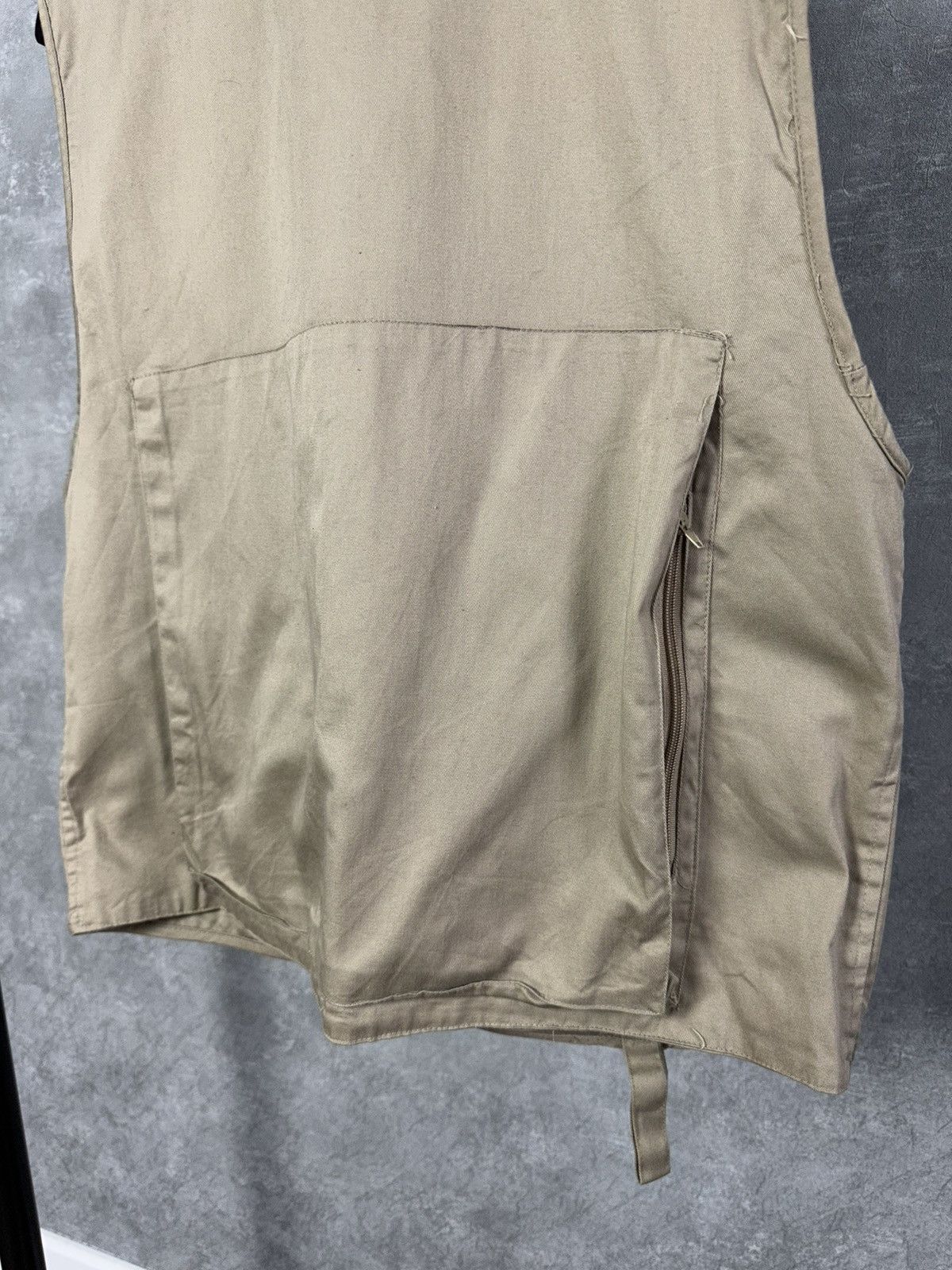 Japanese Brand × Vintage Vintage Camel Multi Pocket Tactical Cotton Vest Size US XL / EU 56 / 4 - 11 Thumbnail