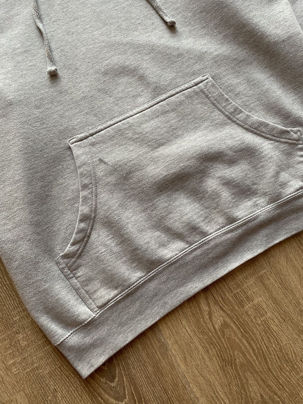 Butter Goods Butter Goods Made in USA Grey Cotton Central Logo Hoodie Size US M / EU 48-50 / 2 - 5 Thumbnail