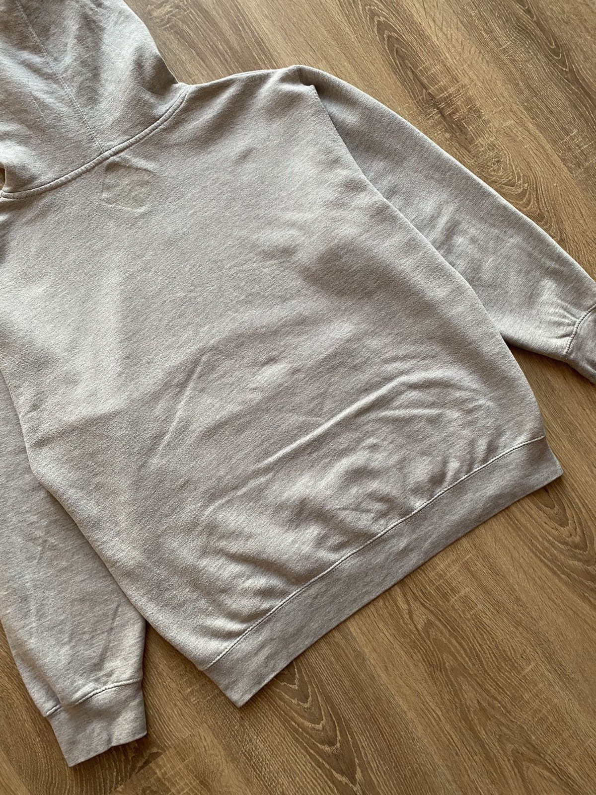 Butter Goods Butter Goods Made in USA Grey Cotton Central Logo Hoodie Size US M / EU 48-50 / 2 - 14 Thumbnail