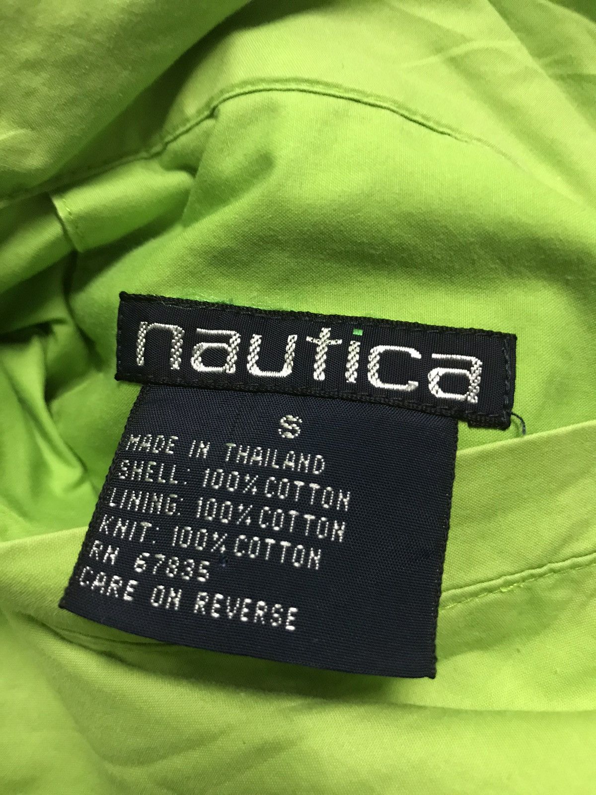 Nautica 💥Rare Nautica hawaiian fullprint reversible jacket Size US S / EU 44-46 / 1 - 6 Thumbnail