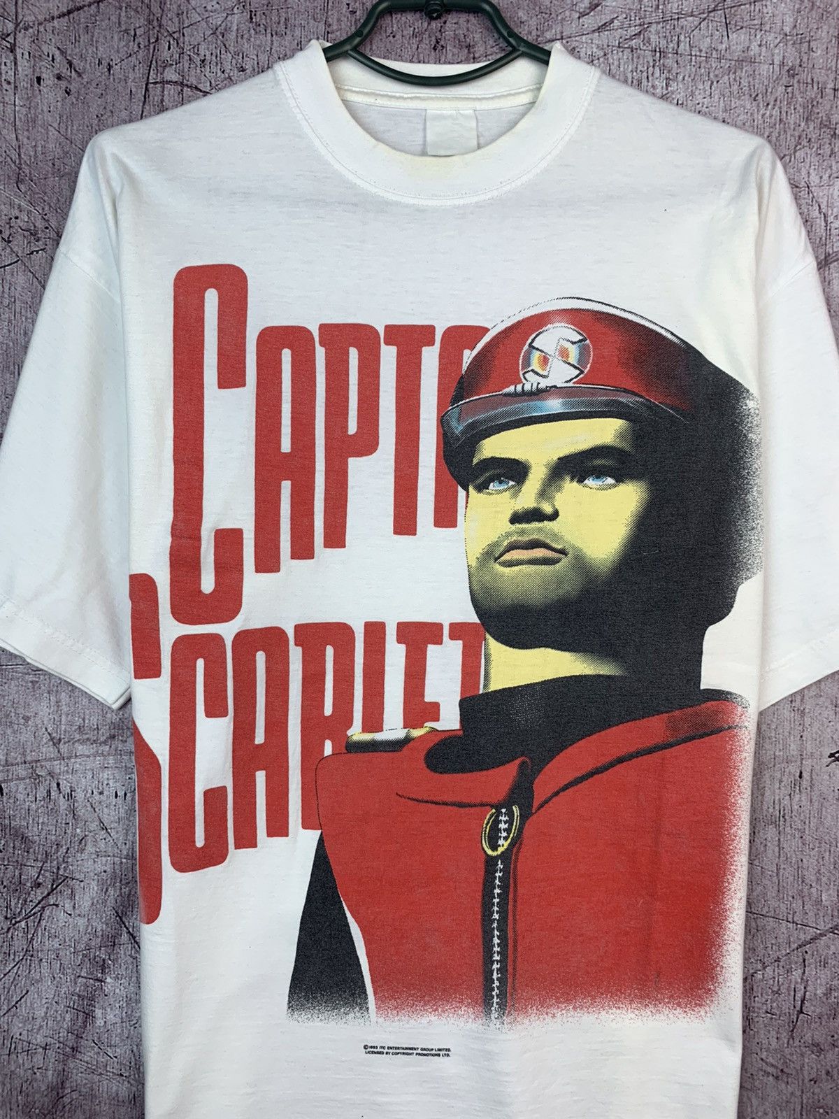 Vintage 1993 Captain Scarlet Vintage Movie T-Shirt Rare Size US M / EU 48-50 / 2 - 4 Thumbnail