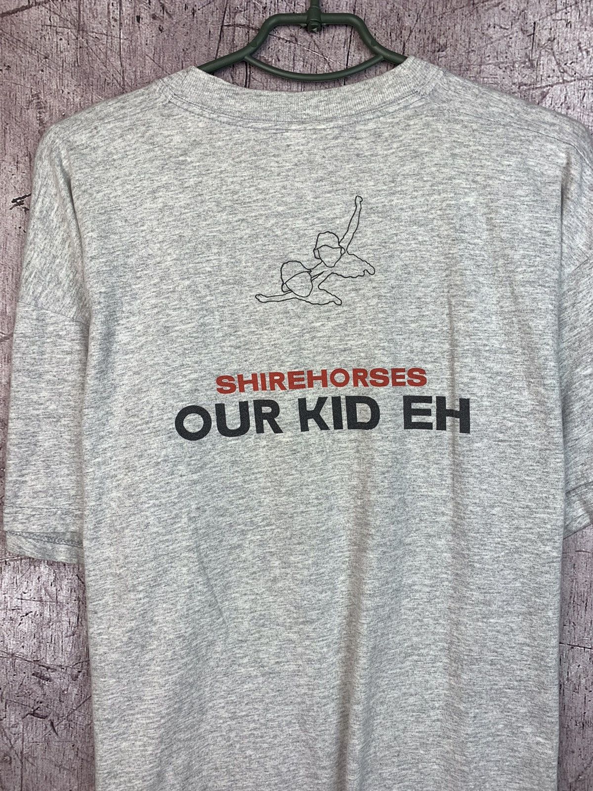 Band Tees × Vintage Vintage Super Rare Shirehorses Our Kid Eh T Shirt Tee Size US XL / EU 56 / 4 - 12 Thumbnail