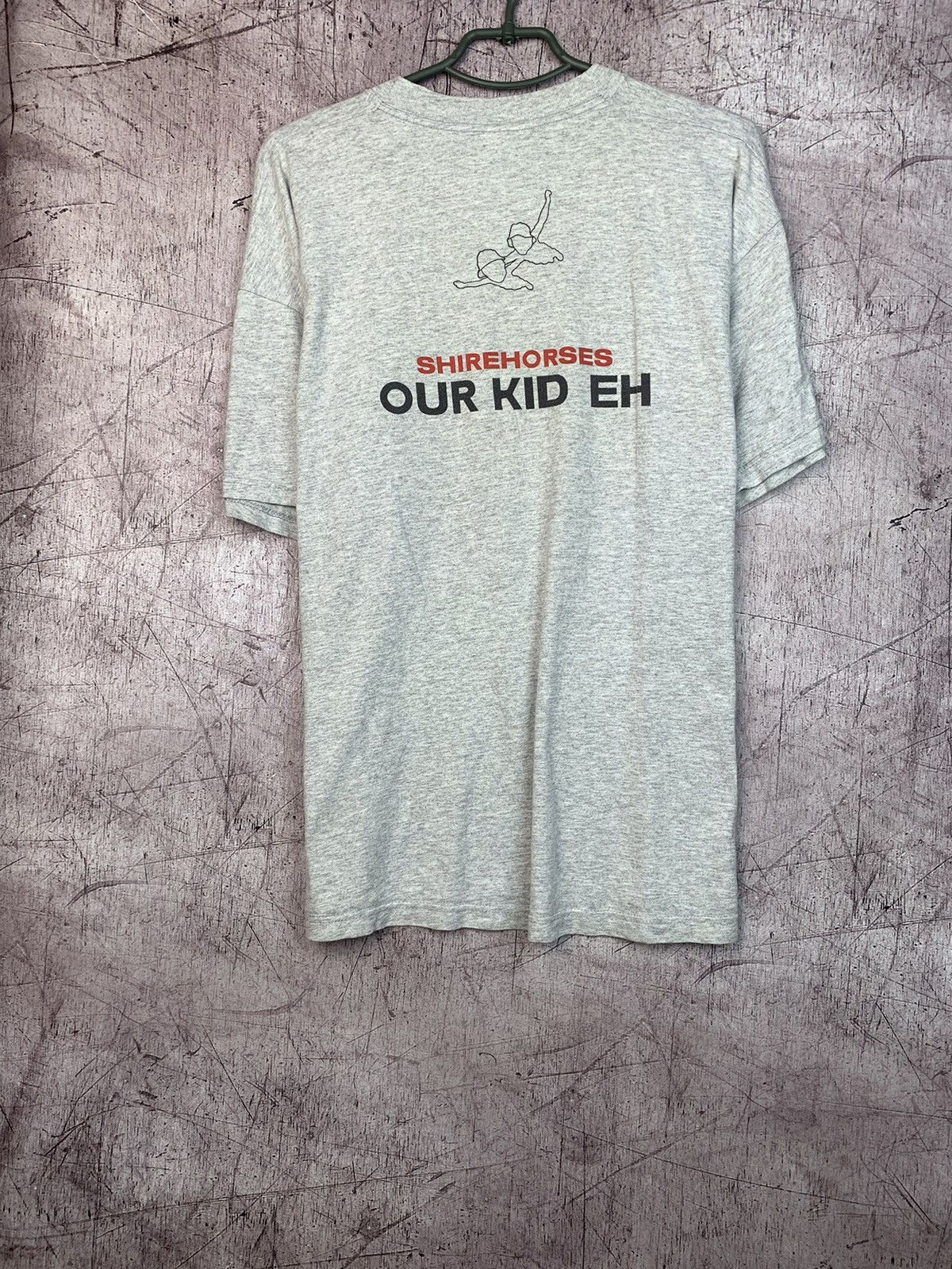 Band Tees × Vintage Vintage Super Rare Shirehorses Our Kid Eh T Shirt Tee Size US XL / EU 56 / 4 - 2 Thumbnail
